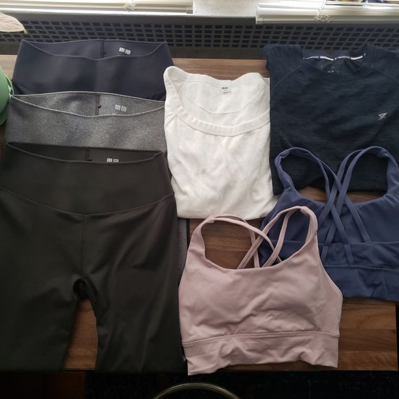 Uniqlo Other - ACTIVEWEAR WORKOUT SET BUNDLE (7 pieces)